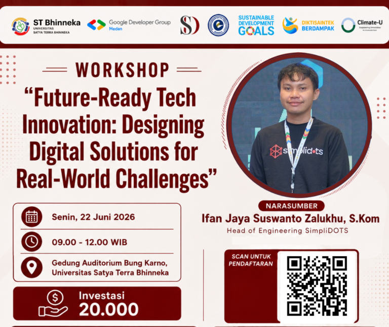 Program Studi Informatika Gelar Workshop “Future-Ready Tech Innovation” Bersama Praktisi Industri