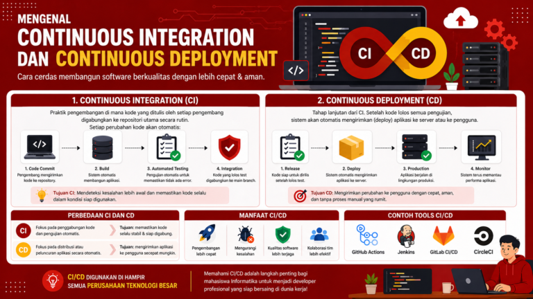 Mengenal Continuous Integration dan Continuous Deployment (CI/CD) dalam Pengembangan Perangkat Lunak