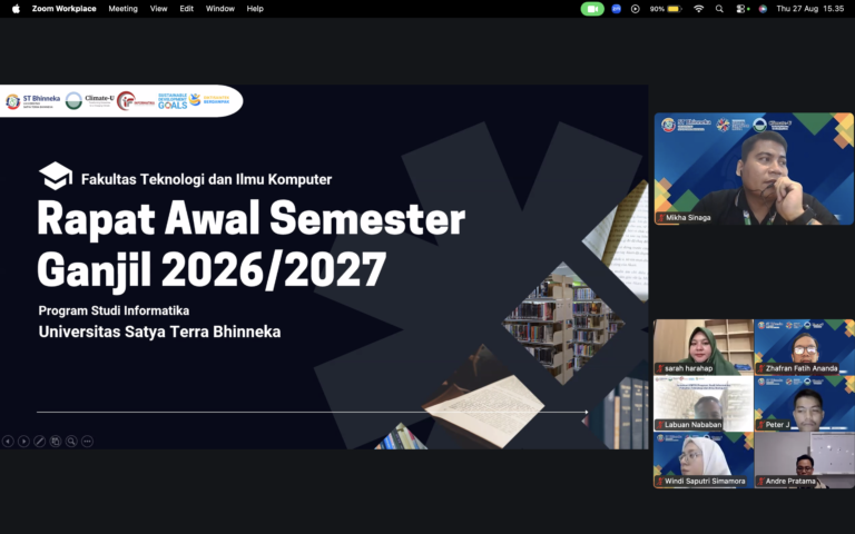 Fakultas Teknologi dan Ilmu Komputer Gelar Rapat Awal Semester Ganjil Tahun Akademik 2026/2027